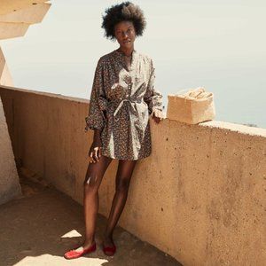 Doen Opal Mini Dress in Amelie Floral Liberty Fabric